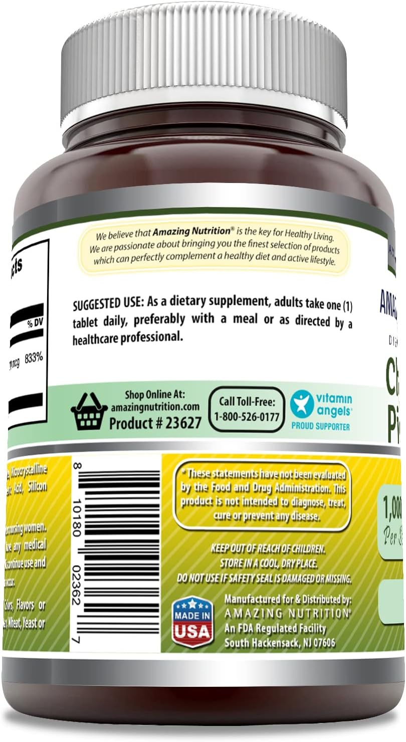 Amazing Formulas Chromium Picolinate Supplement - Energize Food Supplements Palestine