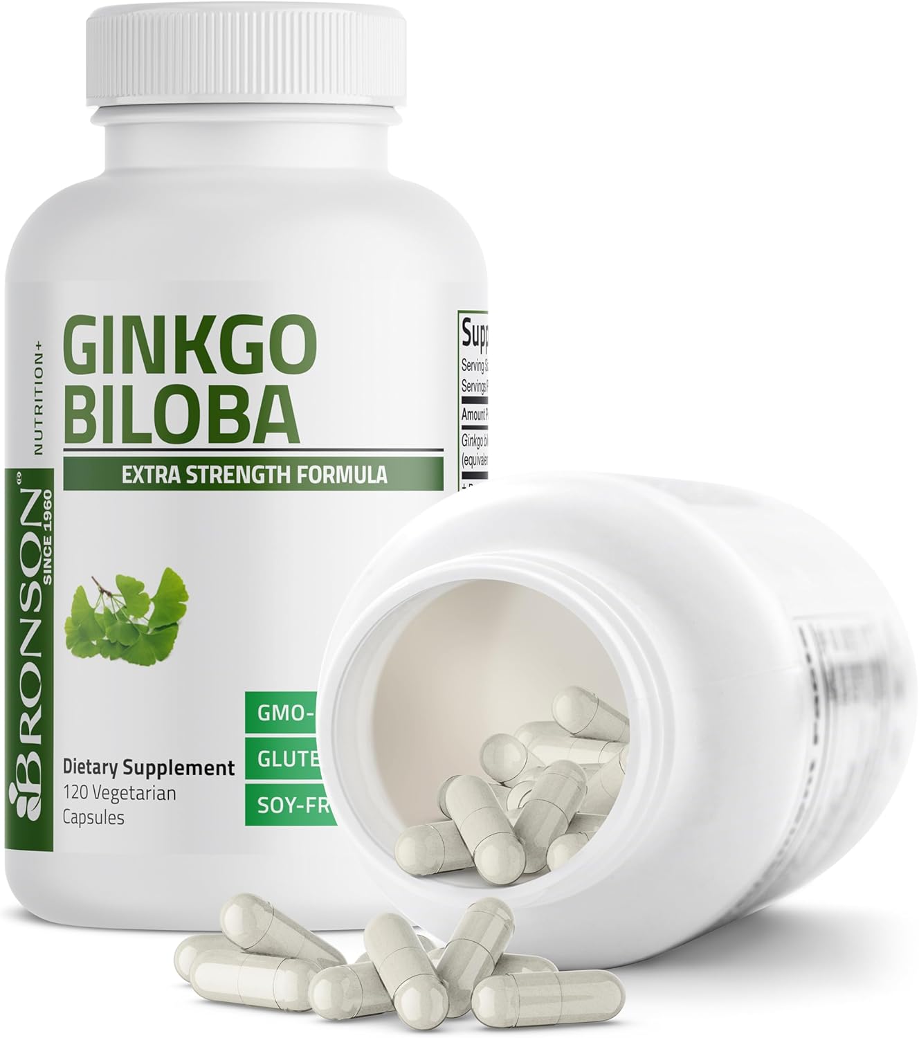 Bronson Ginkgo Biloba Extra - Energize Food Supplements Palestine