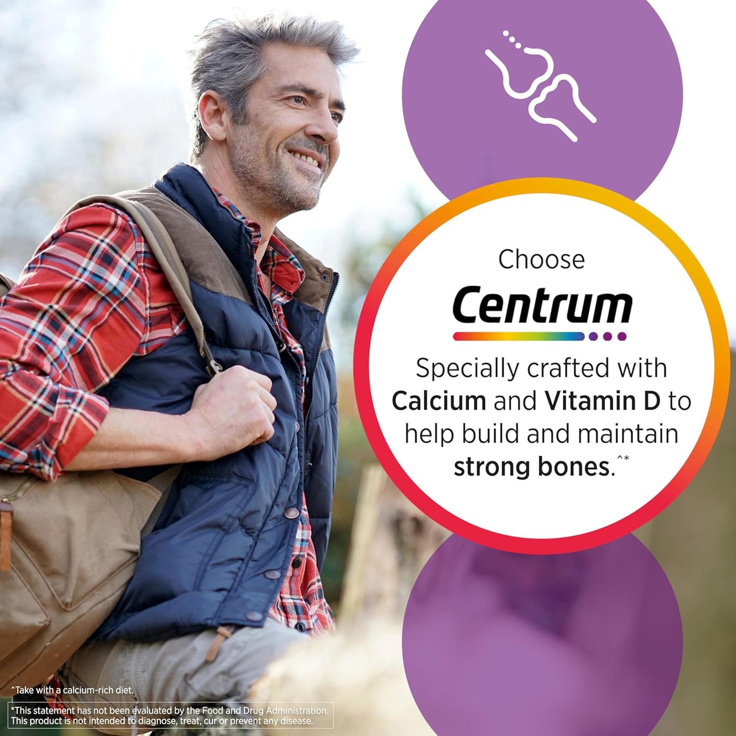 Centrum Multivitamin for Men - Energize Food Supplements Palestine