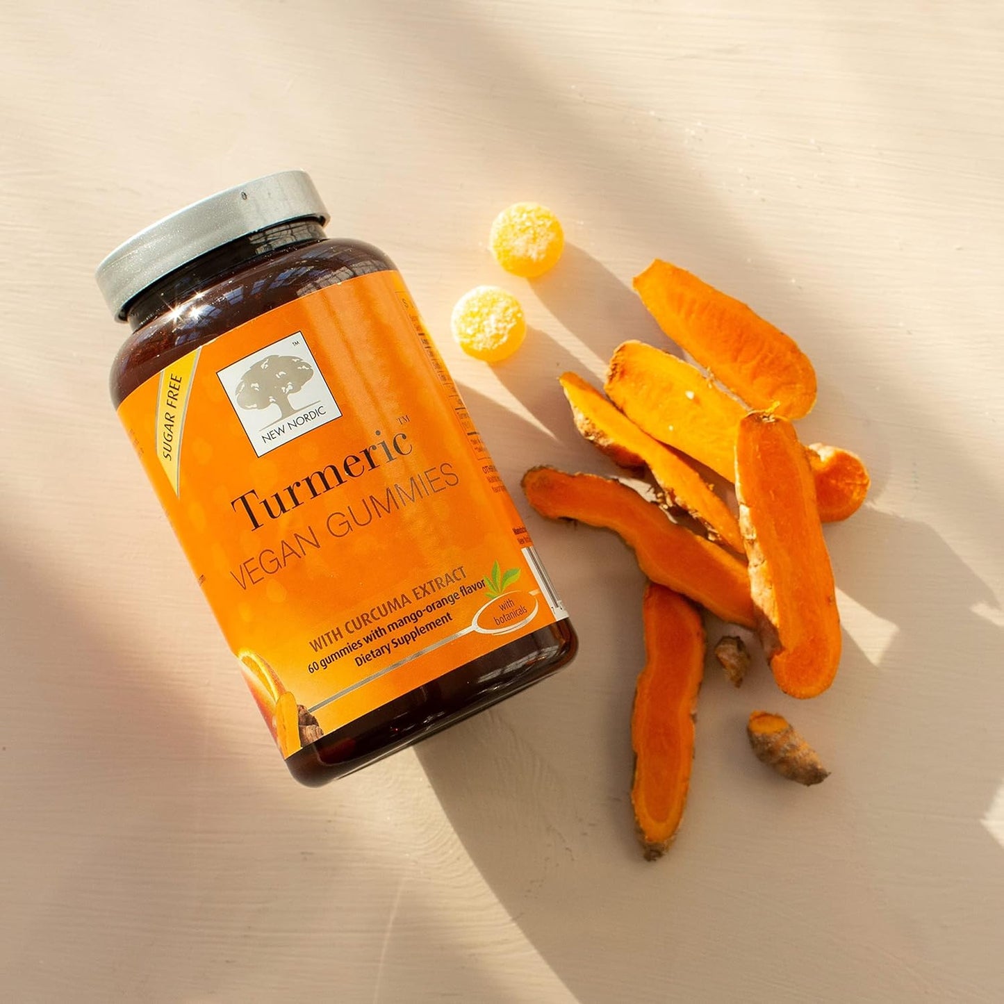 NEW NORDIC Turmeric Gummies - Energize Food Supplements Palestine
