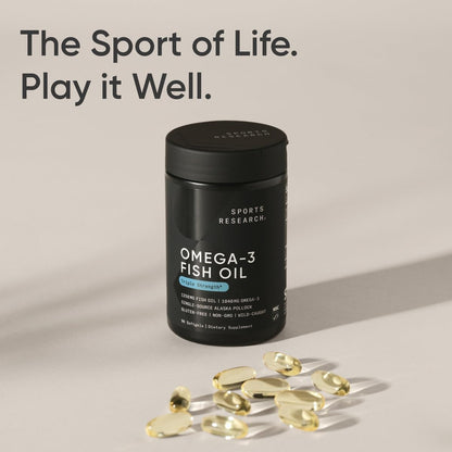 Triple Strength Omega 3 Fish Oil - Energize Food Supplements Palestine