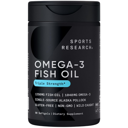 Triple Strength Omega 3 Fish Oil - Energize Food Supplements Palestine