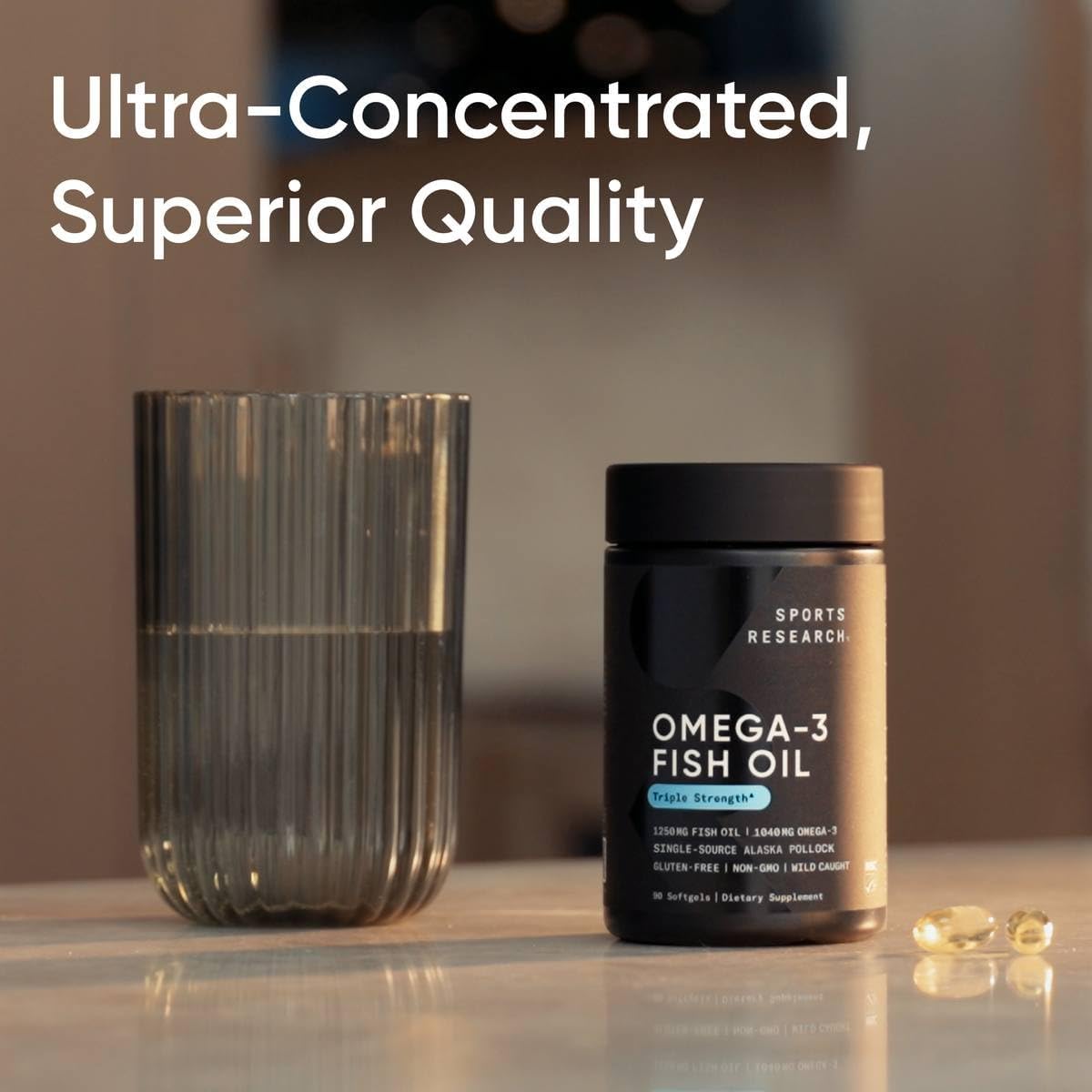 Triple Strength Omega 3 Fish Oil - Energize Food Supplements Palestine