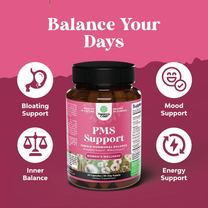 Advanced PMS Support Supplement for Women - Energize Food Supplements Palestine