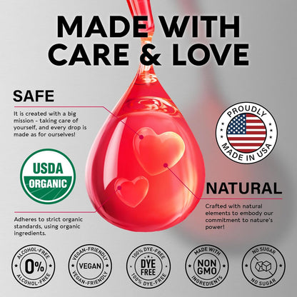 USDA Organic Vitamin B12 Sublingual Drops - Energize Food Supplements Palestine