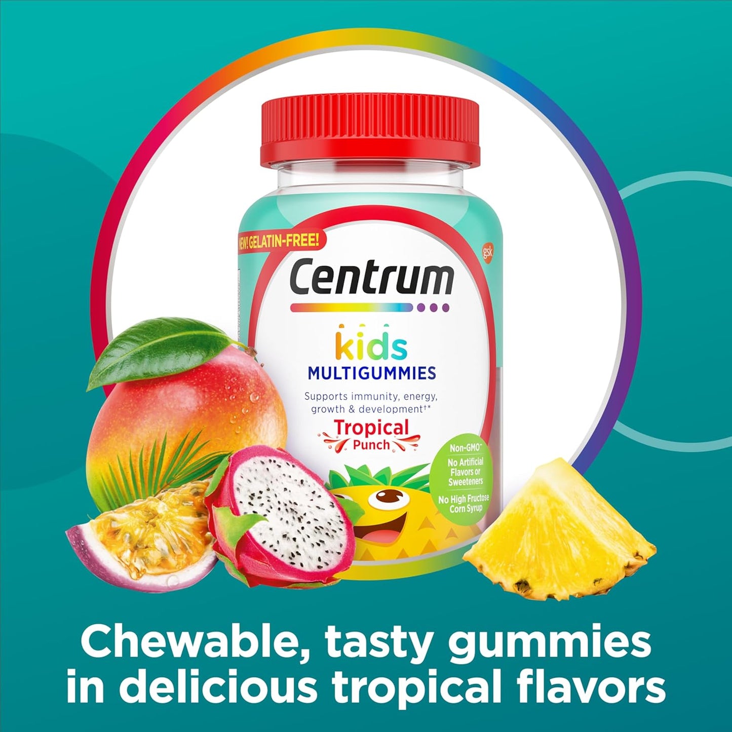Centrum Kids Multivitamin Gummies - Energize Food Supplements Palestine