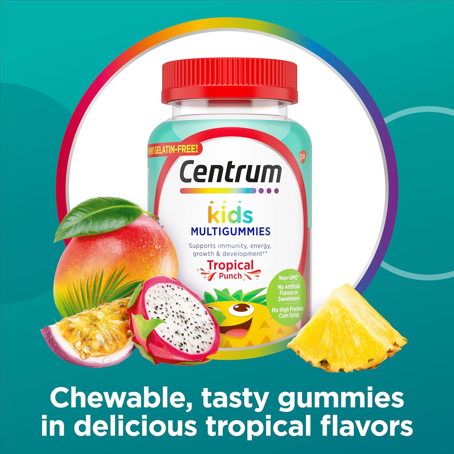 Centrum Kids Multivitamin Gummies - Energize Food Supplements Palestine