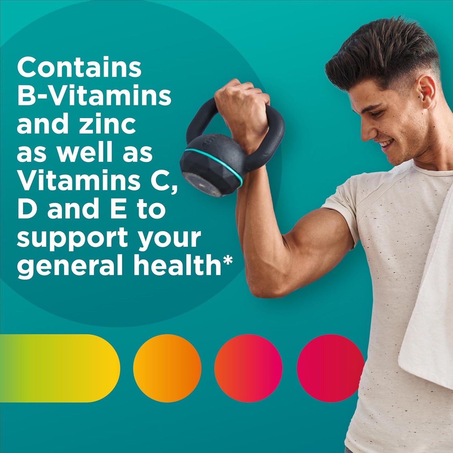Centrum Men’s Multivitamin Gummies - Energize Food Supplements Palestine