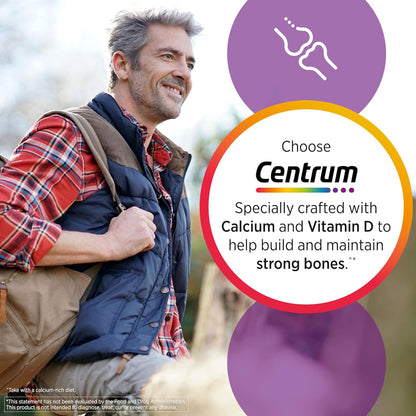 Centrum Multivitamin for Men - Energize Food Supplements Palestine