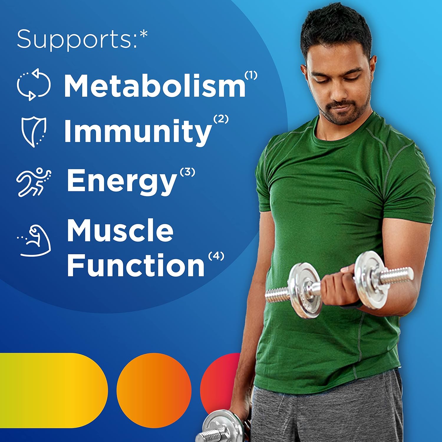 Centrum Multivitamin for Men - Energize Food Supplements Palestine