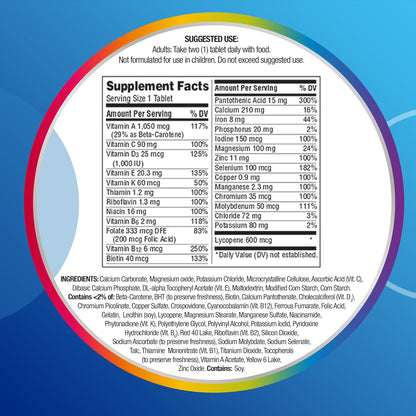 Centrum Multivitamin for Men - Energize Food Supplements Palestine
