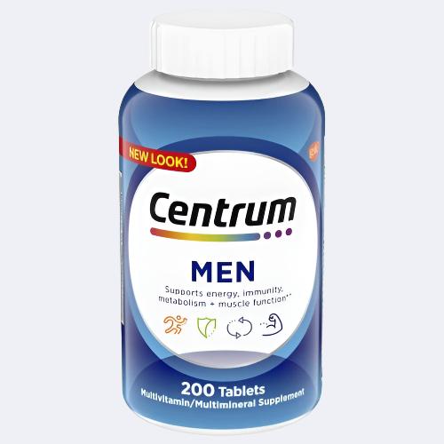 Centrum Multivitamin for Men - Energize Food Supplements Palestine