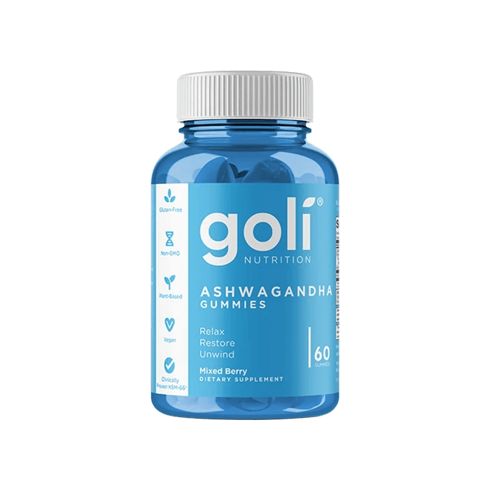 Goli Ashwagandha & Vitamin D Gummy - 60 Count - Energize Food Supplements Palestine