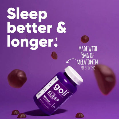 Goli Dreamy Sleep Gummy - 60 Count - Energize Food Supplements Palestine