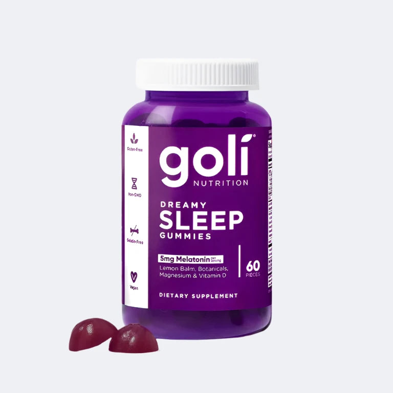 Goli Dreamy Sleep Gummy - 60 Count - Energize Food Supplements Palestine