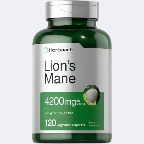 Horbäach Lions Mane Mushroom Extract - Energize Food Supplements Palestine