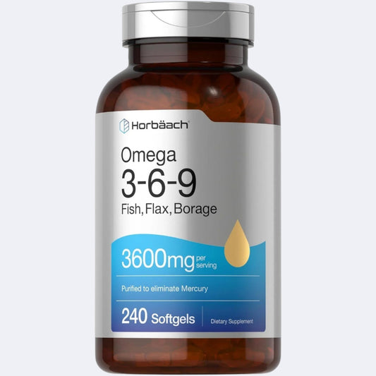 Horbäach Triple Omega 3-6-9 - Energize Food Supplements Palestine