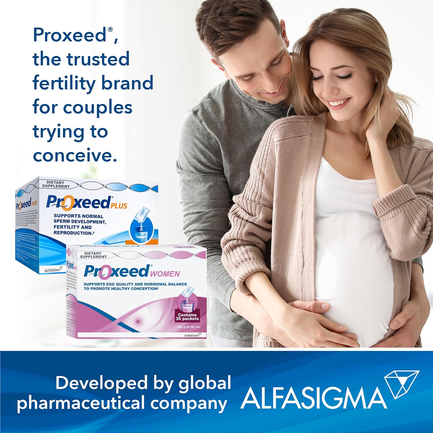 Proxeed Plus Fertility Supplements for Men - Energize Food Supplements Palestine