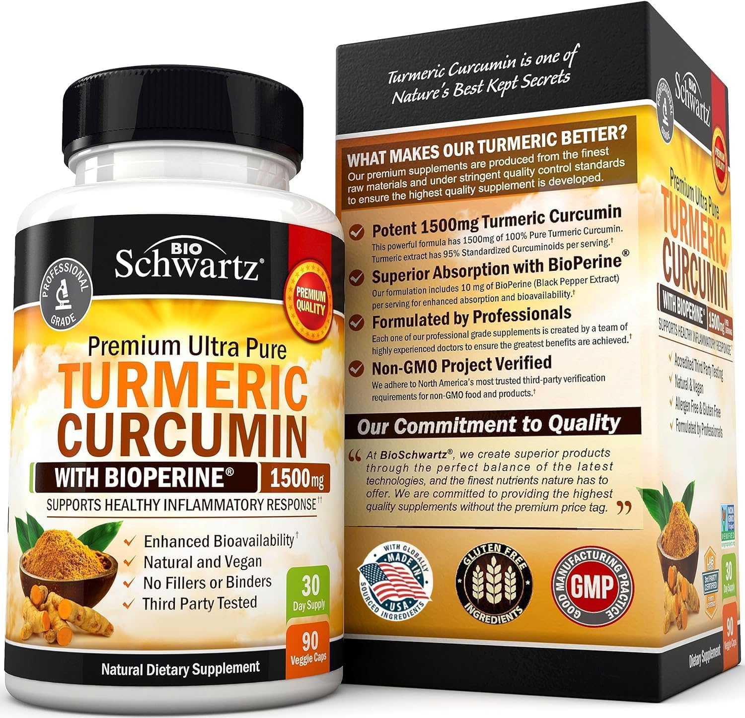 Termuric Curcumin 1500mg - Energize Food Supplements Palestine