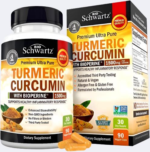 Termuric Curcumin 1500mg - Energize Food Supplements Palestine