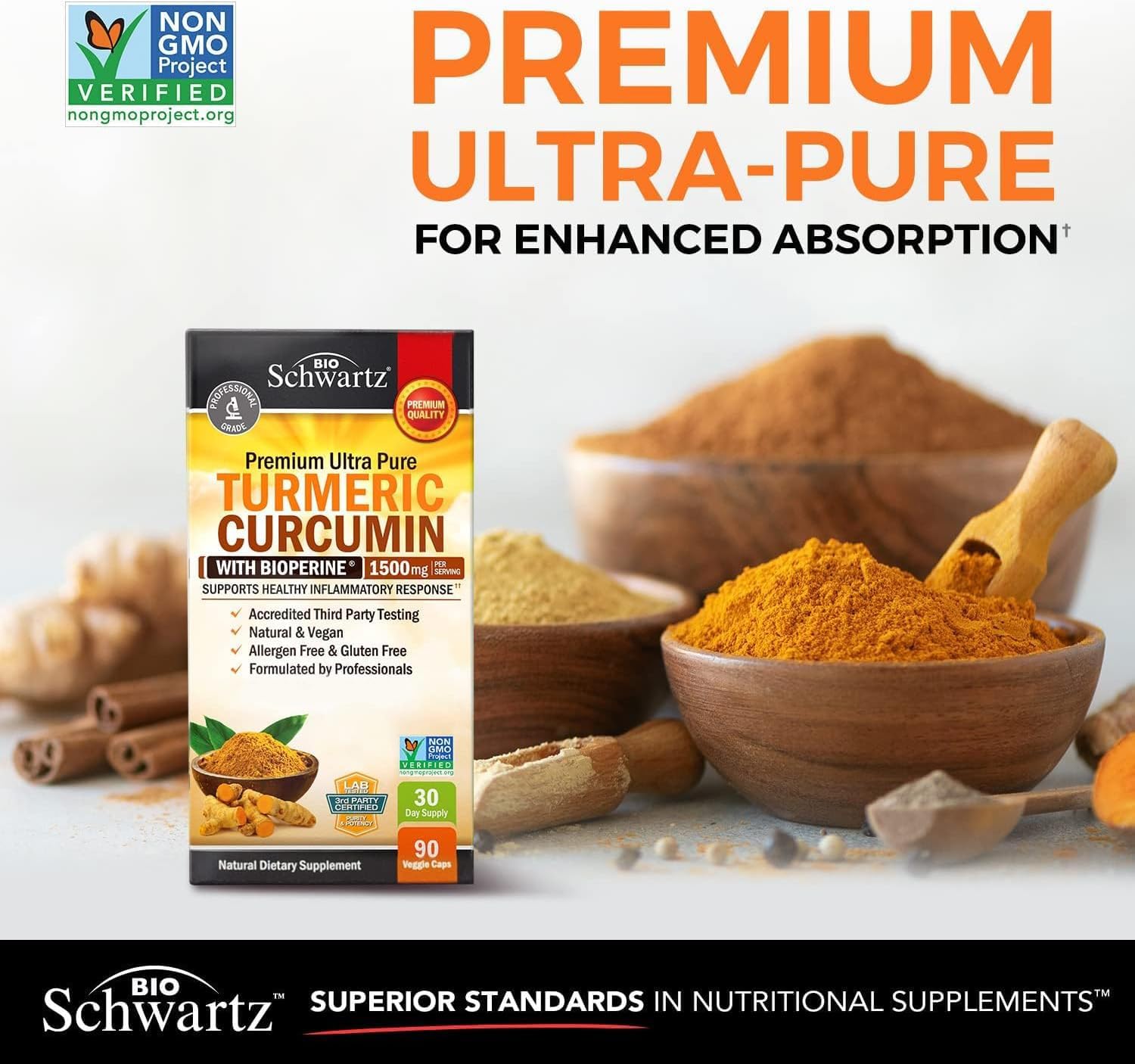 Termuric Curcumin 1500mg - Energize Food Supplements Palestine