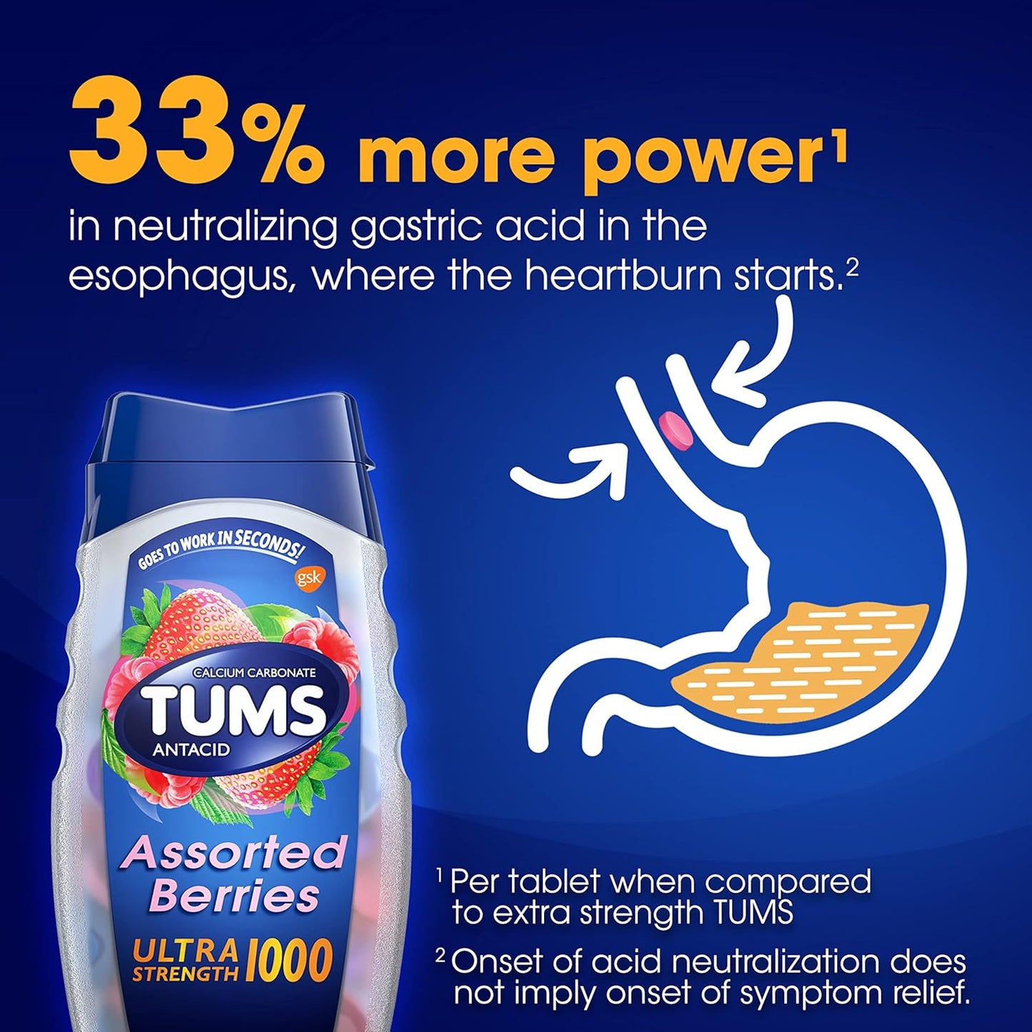 TUMS Ultra Strength - Energize Food Supplements Palestine